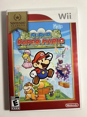 Super Paper Mario Wii CIB (Nintendo Wii) Complete w/ Registration Card & Manual - Image 1 of 4