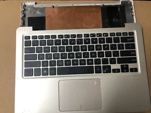 Asus Vivobook S410U Keyboard ,TP,& Bottom Case Backlit "Gold" 13NB0GF1AP0101 - Afbeelding 1 van 5