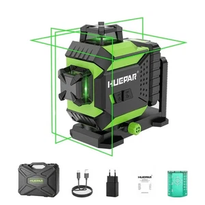 Huepar 703CG Grün Laserlevel – Selbstnivellierend Li-Ionen Akku + Pulsfunktion - Bild 1 von 16