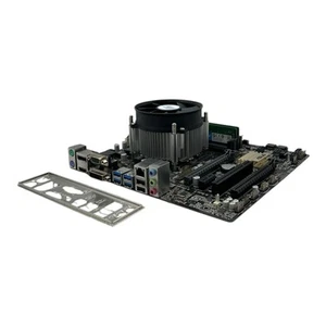 ASUS B150M-C Mainboard | Intel i5-6400 CPU | Lüfter & Blende | 8GB RAM - Picture 1 of 5