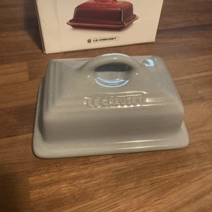 Le Creuset Stoneware Butter Dish - Light Grey - *LID ONLY* - Picture 1 of 6