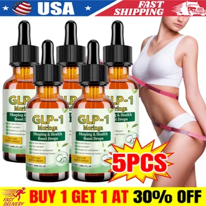 5PACK GLP-1 Moringa Abnehmen Gesundheit Boost Tropfen Flüssigkeit 30ML USA - Bild 1 von 13