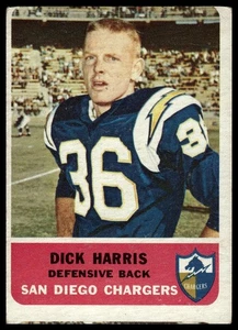 1962 Fleer #84 Dick Harris - Picture 1 of 2