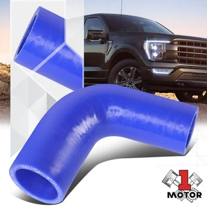 1.25-1.5" 4Ply 90 Degree Elbow Silicone Hose Pipe Intercooler Coupler Turbo Blue - Imagen 1 de 4