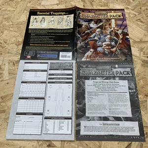 Warhammer Fantasy Rollenspiel: CHARAKTERPAKET - 50 x Charakterblätter & Booklet - Bild 1 von 11