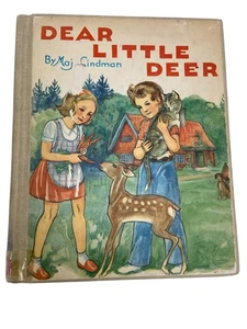 Lieber kleiner Hirsch von Maj Lindman Hardcover, 1953 Ex Libris Kindergeschichte - Bild 1 von 14