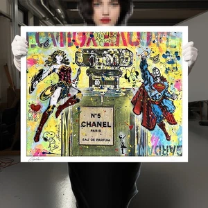 Paris Woman –Print Limited Edition on paper, Giclee Print, Pop Art, comics - Picture 1 of 6