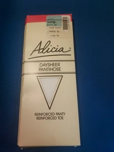 Alicia Daysheer Strumpfhose Nylons Strümpfe lang weiß Pantihose Neu - Bild 1 von 6