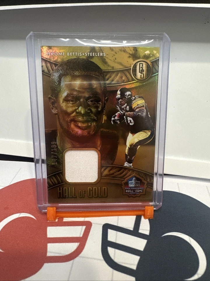 2022 Panini - Hall of Gold  Jerome Bettis #HOG-JBE /199 (MEM) - Image 1 of 4