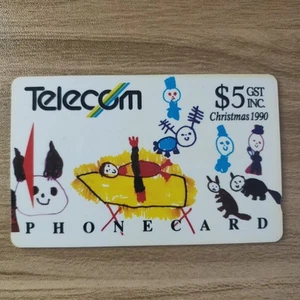Phone Card New Zealand Telecom Christmas The Nativity - Imagen 1 de 2