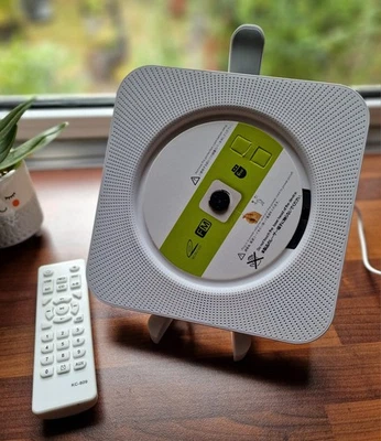 CD Player KC 808 Tragbar Bluetooth USB Micro SD inkl. Fernbedienung  - Bild 1 von 4