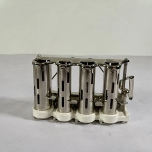 McGill 4 Barrel High Speed Metal Coin Changer With Belt Hooks Advantus Corp - Picture 1 of 5