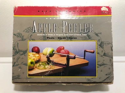 Back to Basics - Peel Away Apple Potato Peeler Cast Iron Slicer Model A501 - Image 1 of 4