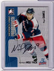 NIGEL DAWES 05/06 ITG Prospects Rookie Autograph Auto A-ND Barys Astana - Picture 1 of 1