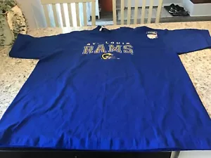 Vintage NEW WITH TAGS Pro Player St.Louis Rams T-shirt Size 2XL Short Sleeve - Picture 1 of 9