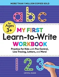 My First Learn-to-Write Workbook: Practice for Kids with Pen Control, Line Tr... - Picture 1 of 8