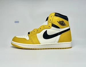 Herren Nike Air Jordan 1 High OG Retro gelb ockerweiß UK Gr. 9,5 EUR 44,5 - Bild 1 von 21