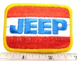 Vintage Jeep Jacket Patch Dealership Service Mechanic Toledo Ohio Automotive B - Picture 1 of 3