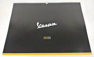 VESPA CALENDARIO 2003 - CALENDARIO PIAGGIO - ORIGINALE 60X43 CM - Picture 1 of 3