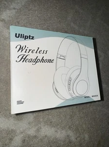 Uliptz Wireless Bluetooth Headphones, 65H Playtime, 6 EQ Sound Modes, HiFi Black - Picture 1 of 5