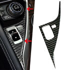 Carbon Fiber Interior Gear Shift Drive Panel Cover Fit Infiniti Q50 Q60 2014-19