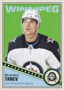 BRANDON TANEV 2019-20 19-20 OPC O-PEE-CHEE RETRO ESPALDA EN BLANCO WINNIPEG JETS - Imagen 1 de 2