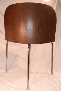 Ikea Fusion Chair Sandra Kragnert Vintage Danish Modern Chrome Legs Bulgaria Mnf - Picture 1 of 12
