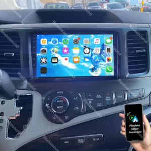 Radio estéreo para automóvil Android 13 GPS navegación WIFI BT reproductor para Toyota Sienna 2011-2014 Android - Imagen 1 de 17