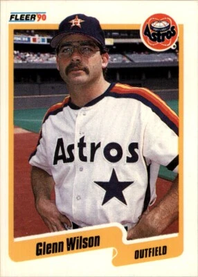 1990 Fleer MLB Glenn Wilson #240 - Image 1 of 2