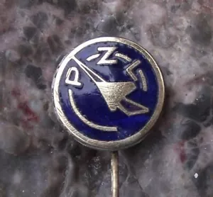 Insignia pin de aviación vintage PZL Polonia fabricante estatal polaco de aviones fabricante de aviación - Imagen 1 de 4