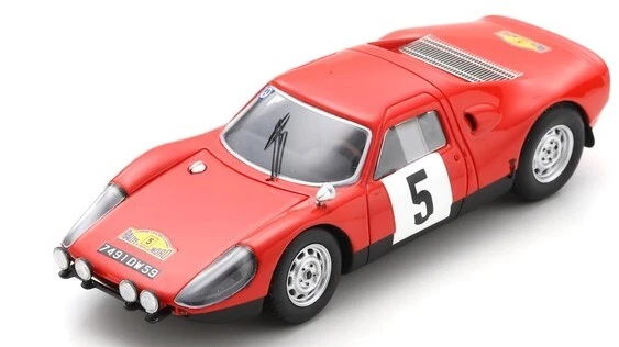 SPARK MODEL SF167 PORSCHE 904 GTS N.5 RALLY DES ROUTES DU NORD 1967 R.DUTOIT-J.M - Immagine 1 di 1