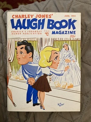 Humor gga Cartoons, Jokes, digest, Laugh Book Magazine, 6/1954, VG+ Foto 1 de 4