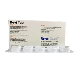 5x BEVI Tab limpieza química ácida limpieza de tuberías de cerveza sistema de suministro - Imagen 1 de 1