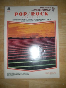 EZ PLAY Easy To Play Speed Music # 155 POP / ROCK Classic - Out of Print Title - Picture 1 of 3