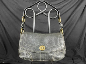 Coach Shoulder Handbag Chelsea Small Flap Bag Purse Damaged VTG Y2K J0793-10951 - Picture 1 of 21