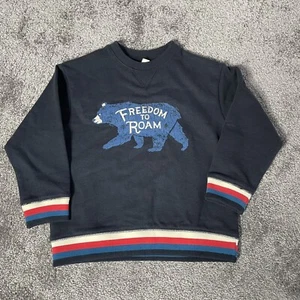 Hayley Boys Freedom To Roam Pullover Cotton Sweater Boys Size 5 - Picture 1 of 9