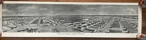 CAMP EDWARDS MASSACHUSETTS PHOTO PRINT WWII~Panorama~42” X 10.5”~~T - Picture 1 of 6