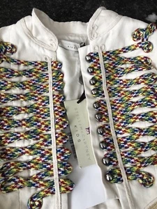 STELLA MCCARTNEY GAP KIDS Band Jacket - Toddler Size 5 Girl Military - Picture 1 of 6