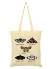 Nature's Delights - An Eclipse Of Moths Cream Tote Bag