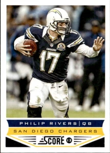 2013 Score Philip Rivers Scorecard 179 - Picture 1 of 2
