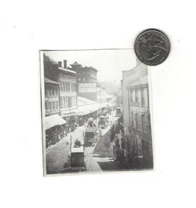 Vintage Photograph Of A Parade On Main St. Norwich, CT, 1880's? - Picture 1 of 1
