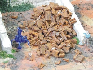 H0 1:87 Industrieschrott rostig Juweela 25g oder 75g Ladegut Modelleisenbahn - Picture 1 of 5