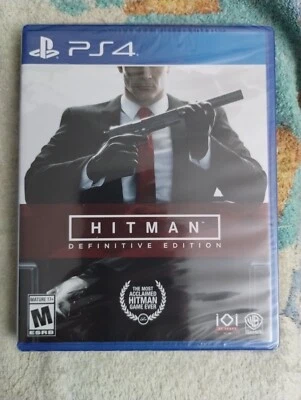 Hitman: Definitive Edition (PlayStation 4, 2018) Factory Sealed! - Image 1 of 2