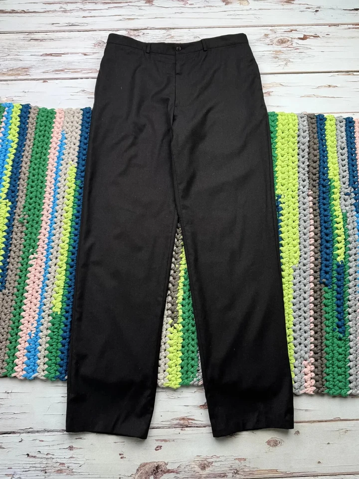 Pantalones vintage de lana/cachemira Armani Collezioni para hombre talla 34 Foto 1 de 4
