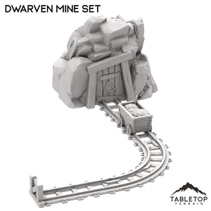 Dwarven Mine Set - Fantasy LOTR Middle Earth Compatible - Picture 1 of 7