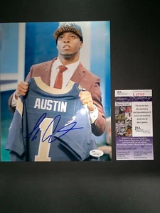 TAVON AUSTIN LOS ANGELES RAMS SIGNED 8X10 PHOTO W/JSA COA L37143 - Picture 1 of 1