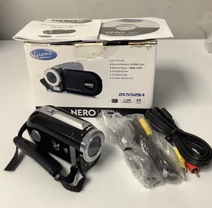 Giani Nero DV5525A Digital Video Camera 5MP - Boxed - Tested - Picture 1 of 7