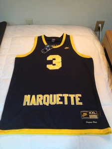 Vintage Dwyane Wade, Marquette, jersey Nike 2xl - Picture 1 of 6