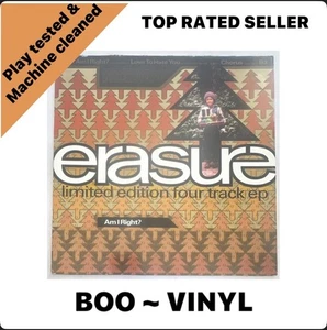 Erasure - Am I Right? Limited Edition 12” Record 1992 EX / VG+ Condition - Picture 1 of 6