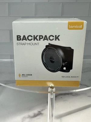 2 NEW Lamicall Backpack Strap Mount All Lock Body Phone Mount Hiking Camping - Image 1 of 4